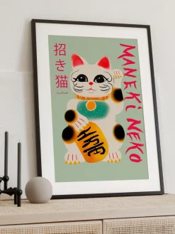 POSTER & FRAME Póster Maneki Neko