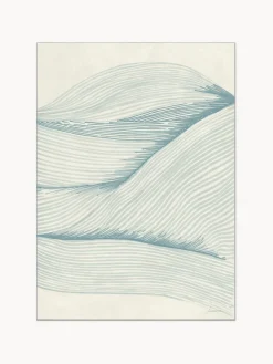 POSTER & FRAME Póster Ocean in Lines 02^ Pósters|Jarrones