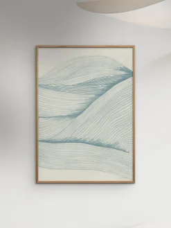 POSTER & FRAME Póster Ocean in Lines 02^ Pósters|Jarrones