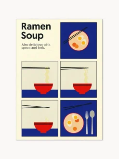 POSTER & FRAME Póster Ramen Soup^ Pósters|Jarrones
