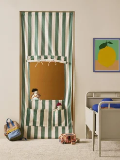 Niños Kid's Concept Puerta del quiosco de algodón ecológico Doorway