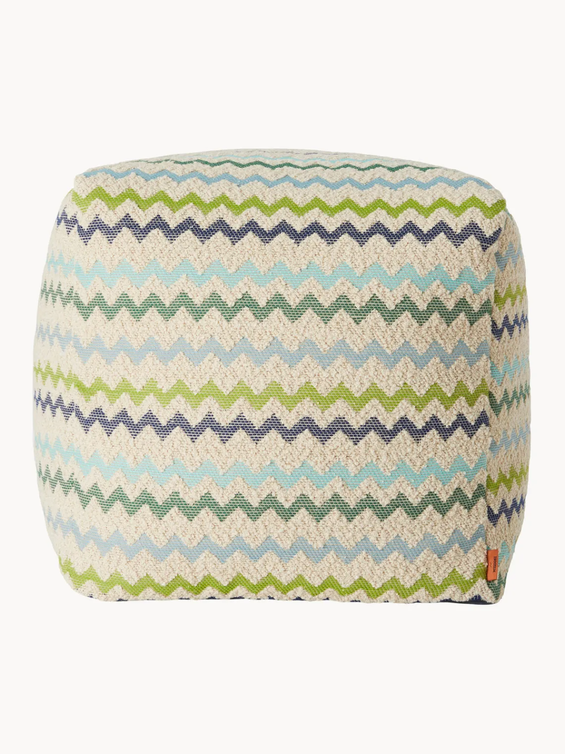 Missoni Puf artesanal Capri^ Cojines Para Suelo Y Pufs|Mantas