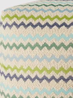 Missoni Puf artesanal Capri^ Cojines Para Suelo Y Pufs|Mantas