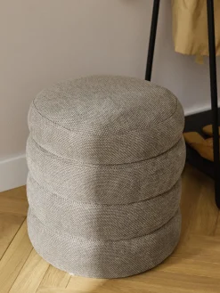 Westwing Collection Puf con espacio de almacenamiento Alto