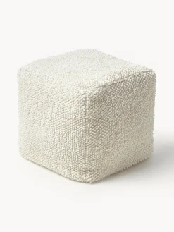 Westwing Collection Puf de algodón Indi^ Cojines Para Suelo Y Pufs|Pufs Y Otomanos