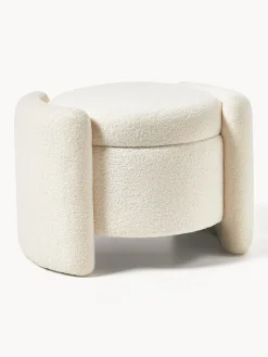 Westwing Collection Puf de borreguillo con espacio de almacenaje Benji^ Pufs Y Otomanos|Pufs Y Otomanos