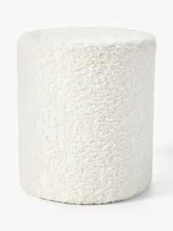 Westwing Collection Puf de borreguillo Daisy