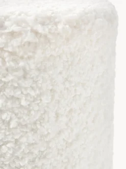 Westwing Collection Puf de borreguillo Daisy