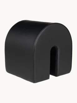 Kristina Dam Puf de piel Curved^ Pufs Y Otomanos|Pufs Y Otomanos