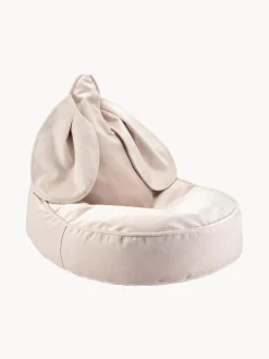 Wigiwama Puf de terciopelo Bunny^Niños Decoración Infantil|Puf Infantiles