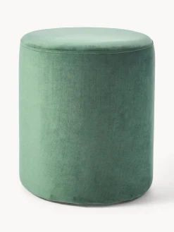 Westwing Collection Puf de terciopelo Daisy