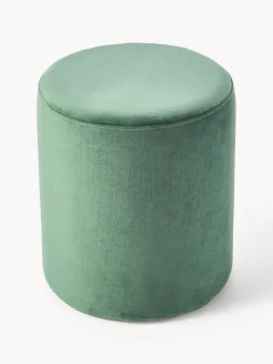 Westwing Collection Puf de terciopelo Daisy