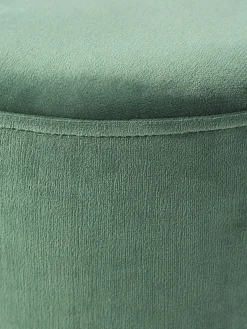 Westwing Collection Puf de terciopelo Daisy