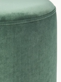 Westwing Collection Puf de terciopelo Daisy