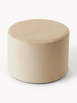 Westwing Collection Puf de terciopelo Daisy