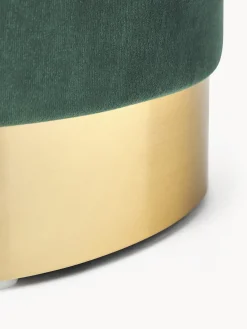 Westwing Collection Puf de terciopelo Orchid^ Pufs Y Otomanos|Pufs Y Otomanos