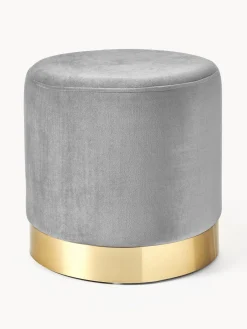 Westwing Collection Puf de terciopelo Orchid^ Pufs Y Otomanos|Pufs Y Otomanos