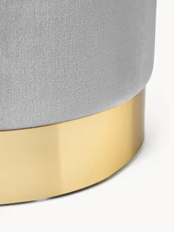 Westwing Collection Puf de terciopelo Orchid^ Pufs Y Otomanos|Pufs Y Otomanos