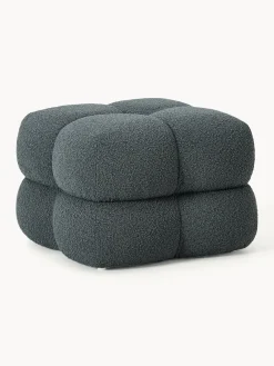 Westwing Collection Puf en tejido bouclé Ellie^ Pufs Y Otomanos|Pufs Y Otomanos