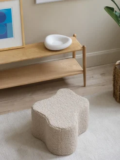 Wigiwama Puf infantil artesanal de borreguillo Cloud^Niños Decoración Infantil|Puf Infantiles