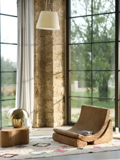 Niños Wigiwama Puf infantil artesanal de pana Cloud