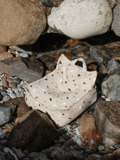 Niños Wigiwama Puf infantil artesanal en tejido bouclé Sugar