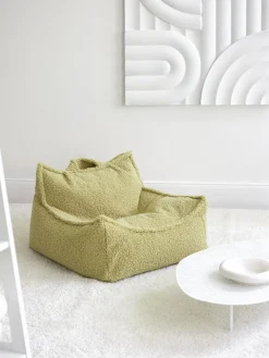 Wigiwama Puf infantil de borreguillo Sugar^Niños Decoración Infantil|Puf Infantiles