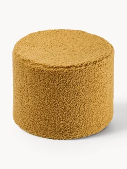 Niños Wigiwama Puf infantil de borreguillo Sugar, Ø 40 cm