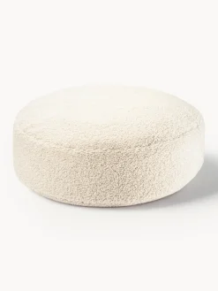 Niños Wigiwama Puf infantil de borreguillo Sugar, Ø 65 cm