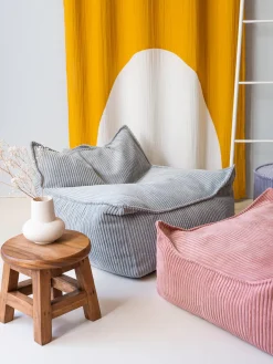 Wigiwama Puf infantil de pana Sugar^Niños Decoración Infantil|Puf Infantiles