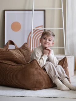 Niños Wigiwama Puf infantil de pana Sugar