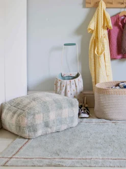 Lorena Canals Puf infantil Vichy^Niños Decoración Infantil|Puf Infantiles