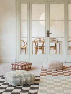 Lorena Canals Puf infantil Vichy^Niños Decoración Infantil|Puf Infantiles