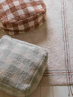 Lorena Canals Puf infantil Vichy^Niños Decoración Infantil|Puf Infantiles