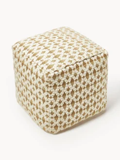 Westwing Collection Puf para exterior estampado Yamir