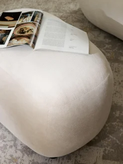Westwing Collection Puf reposapiés Alba