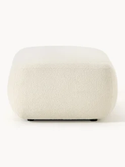 Westwing Collection Puf reposapiés de borreguillo Sofia^ Reposapiés|Sofás
