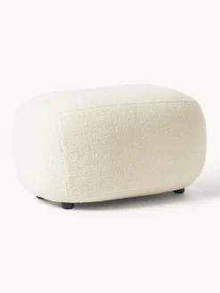 Westwing Collection Puf reposapiés de borreguillo Alba^ Reposapiés|Sofás