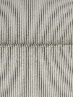 Westwing Collection Puf reposapiés de pana grande Melva, 116 x 42 cm^ Reposapiés|Sofás