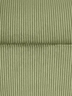 Westwing Collection Puf reposapiés de pana grande Melva, 116 x 42 cm^ Reposapiés|Sofás