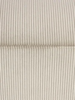 Westwing Collection Puf reposapiés de pana Melva, An 99 x F 72 cm^ Reposapiés|Sofás