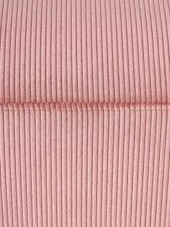 Westwing Collection Puf reposapiés de pana Melva, An 99 x F 72 cm^ Reposapiés|Sofás