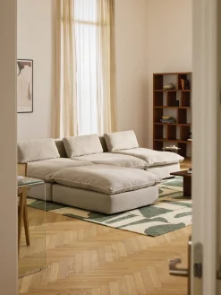 Westwing Collection Puf reposapiés Felix