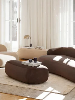 Westwing Collection Puf reposapiés grande Alba