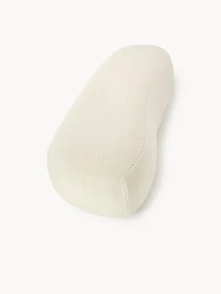 Westwing Collection Puf reposapiés grande de borreguillo Alba