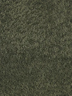 Westwing Collection Puf reposapiés grande de borreguillo bouclé Alba^ Reposapiés|Sofás