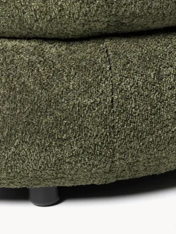 Westwing Collection Puf reposapiés grande de borreguillo bouclé Alba^ Reposapiés|Sofás