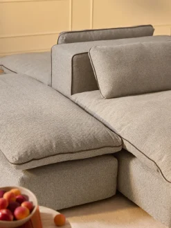 Westwing Collection Puf reposapiés grande Felix^ Reposapiés|Sofás