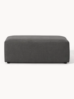 Westwing Collection Puf reposapiés grande Melva, 116 x 72 cm^ Reposapiés|Sofás