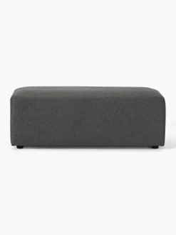 Westwing Collection Puf reposapiés grande Melva, 116 x 42 cm^ Reposapiés|Sofás